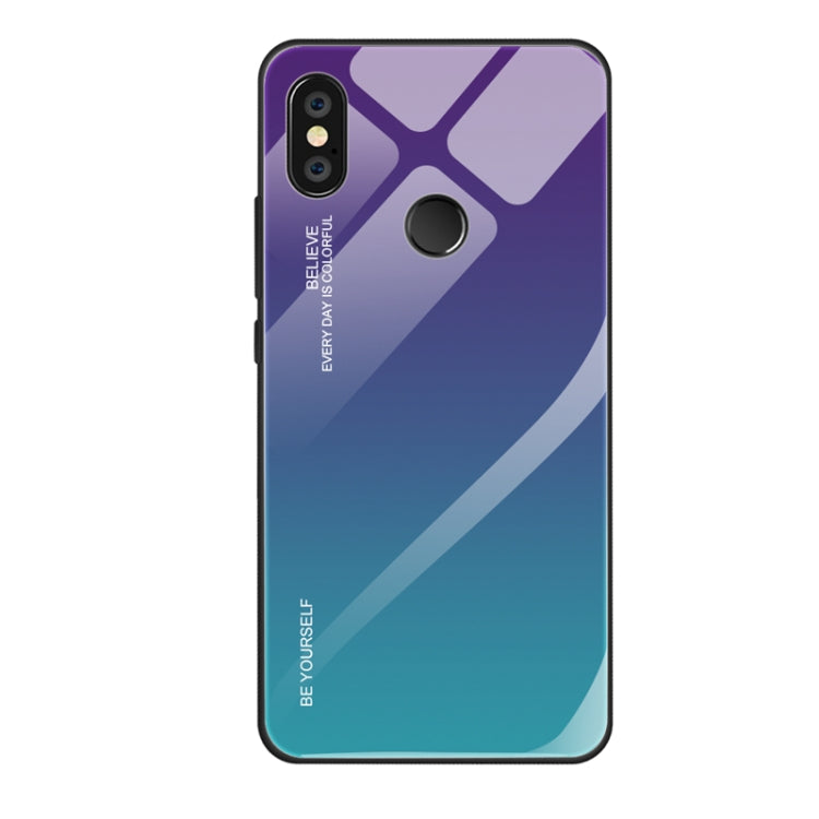 Gradient Color Glass Case, For Xiaomi Redmi K20, For Xiaomi Redmi Note 5 Pro, For Xiaomi Redmi Note 7