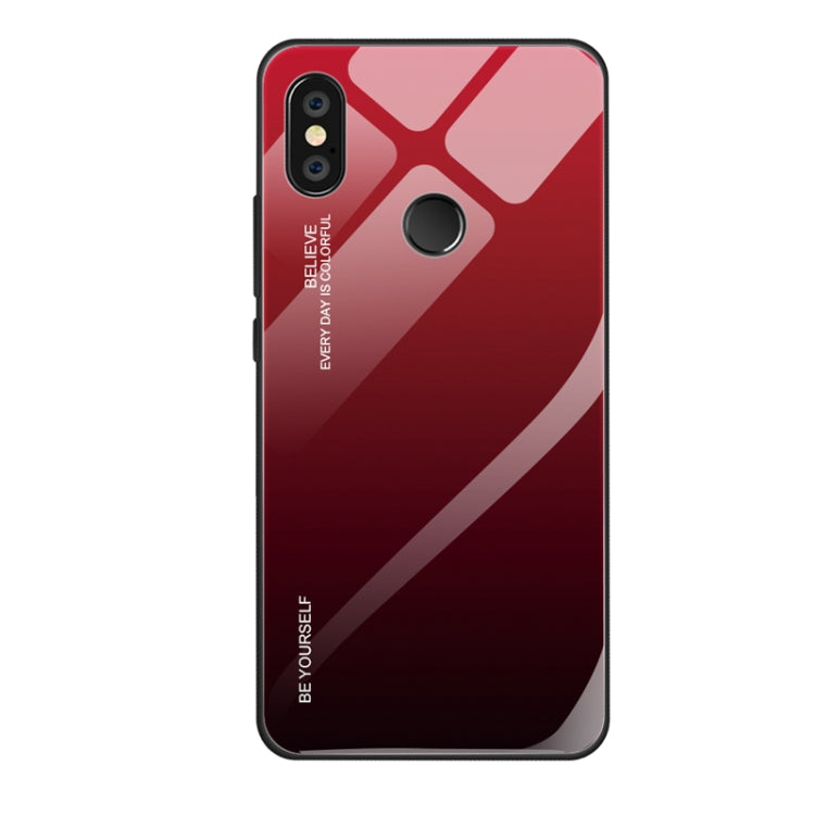 Gradient Color Glass Case, For Xiaomi Redmi K20, For Xiaomi Redmi Note 5 Pro, For Xiaomi Redmi Note 7
