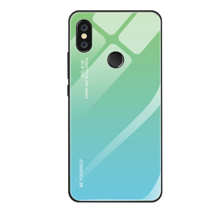 Gradient Color Glass Case, For Xiaomi Redmi K20, For Xiaomi Redmi Note 5 Pro, For Xiaomi Redmi Note 7