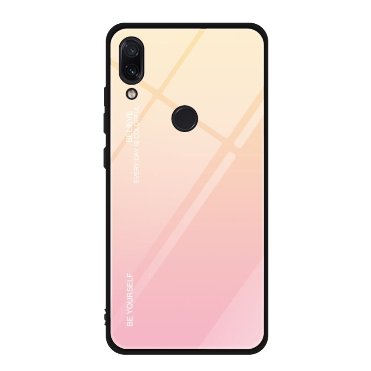 Gradient Color Glass Case, For Xiaomi Redmi K20, For Xiaomi Redmi Note 5 Pro, For Xiaomi Redmi Note 7