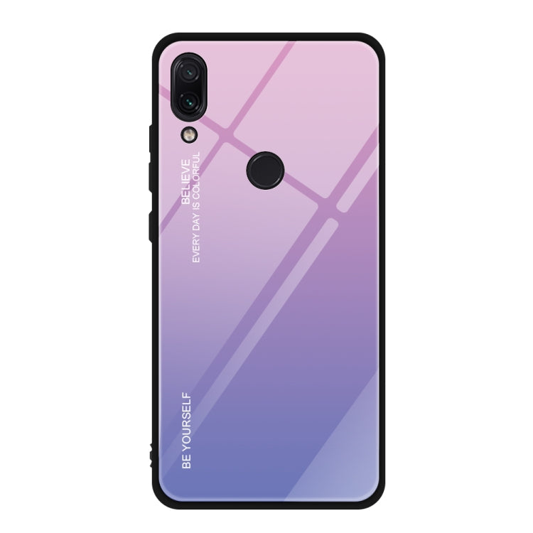 Gradient Color Glass Case, For Xiaomi Redmi K20, For Xiaomi Redmi Note 5 Pro, For Xiaomi Redmi Note 7