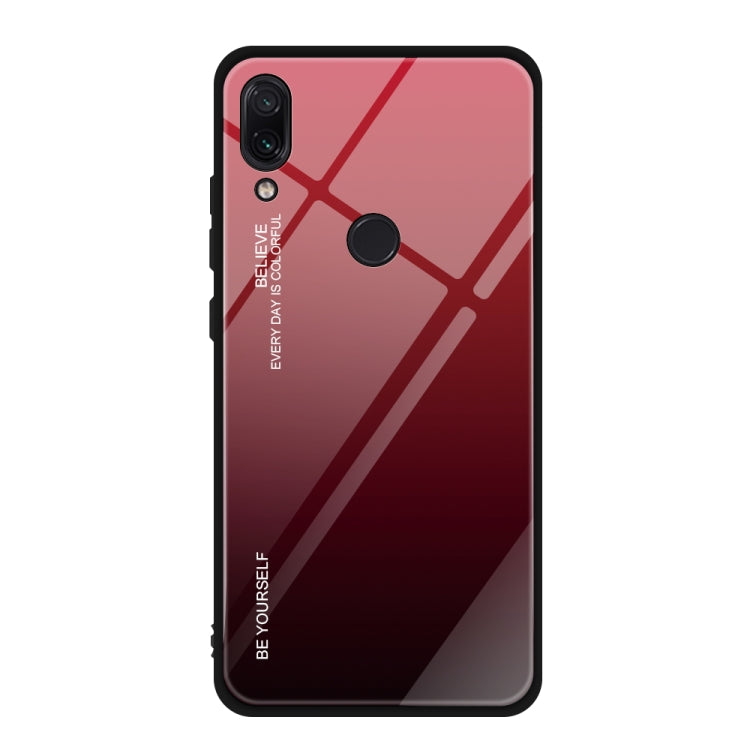 Gradient Color Glass Case, For Xiaomi Redmi K20, For Xiaomi Redmi Note 5 Pro, For Xiaomi Redmi Note 7