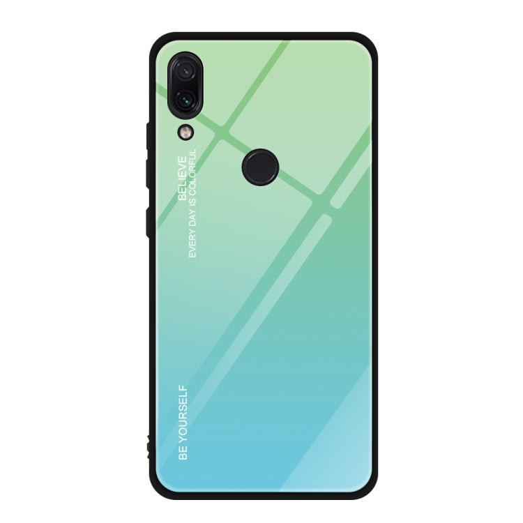Gradient Color Glass Case, For Xiaomi Redmi K20, For Xiaomi Redmi Note 5 Pro, For Xiaomi Redmi Note 7