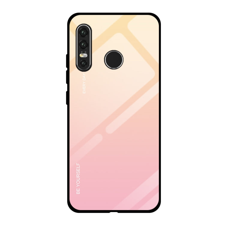 Gradient Color Glass Case, For Huawei Mate 20, For Huawei P30 Lite, For Huawei P30