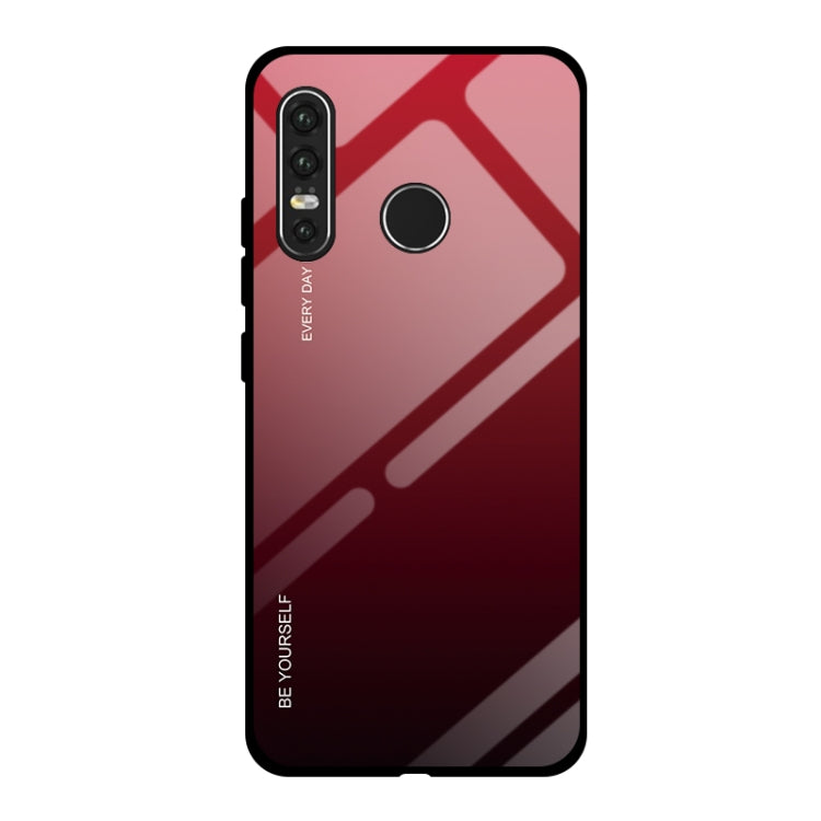 Gradient Color Glass Case, For Huawei Mate 20, For Huawei P30 Lite, For Huawei P30