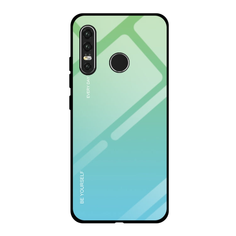 Gradient Color Glass Case, For Huawei Mate 20, For Huawei P30 Lite, For Huawei P30