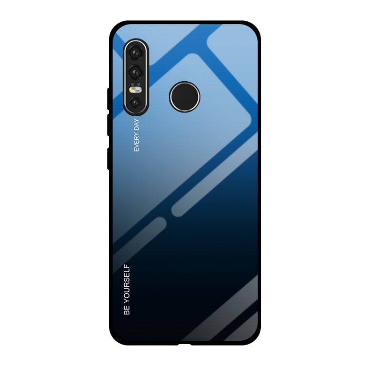 Gradient Color Glass Case, For Huawei Mate 20, For Huawei P30 Lite, For Huawei P30