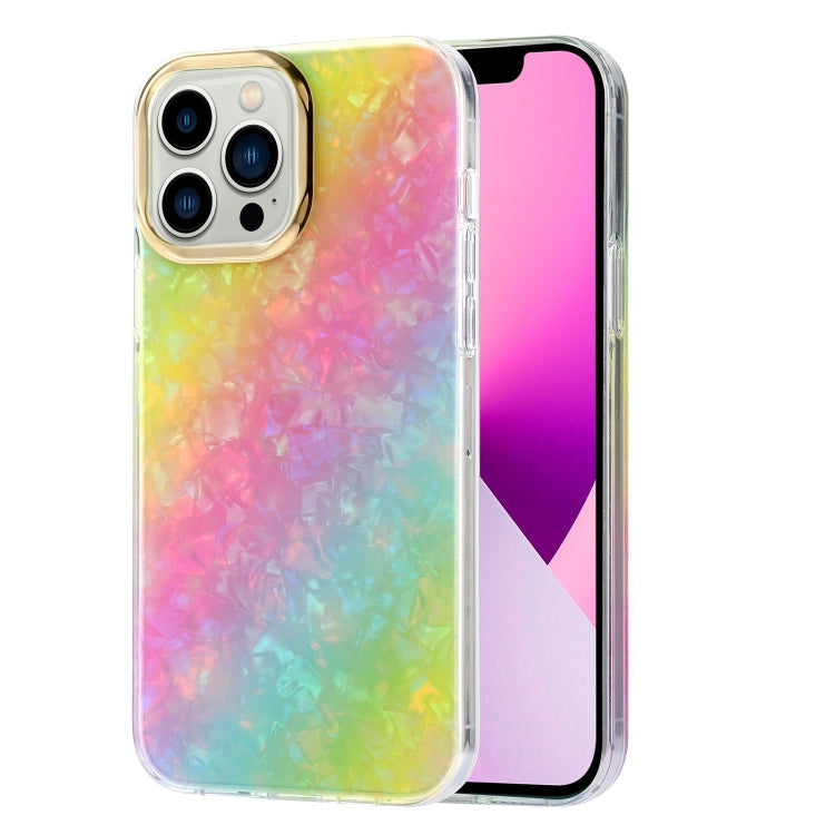 Electroplating Shell Texture Phone Case, For iPhone 13, For iPhone 13 Pro, For iPhone 13 Pro Max