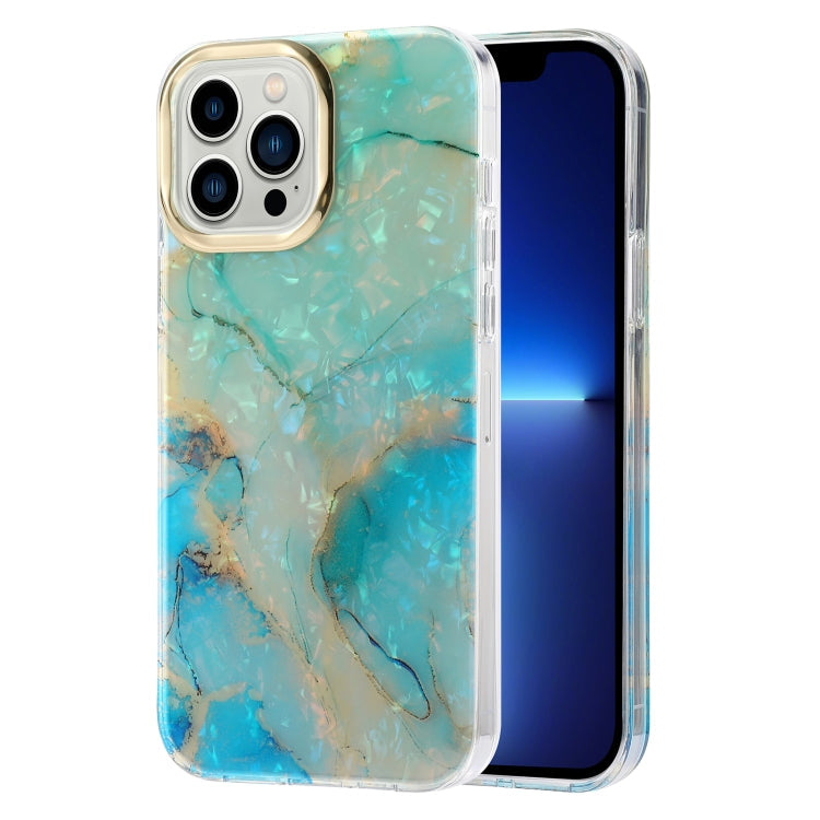 Electroplating Shell Texture Marble Phone Case, For iPhone 12 / 12 Pro, For iPhone 12 Pro Max, For iPhone 11