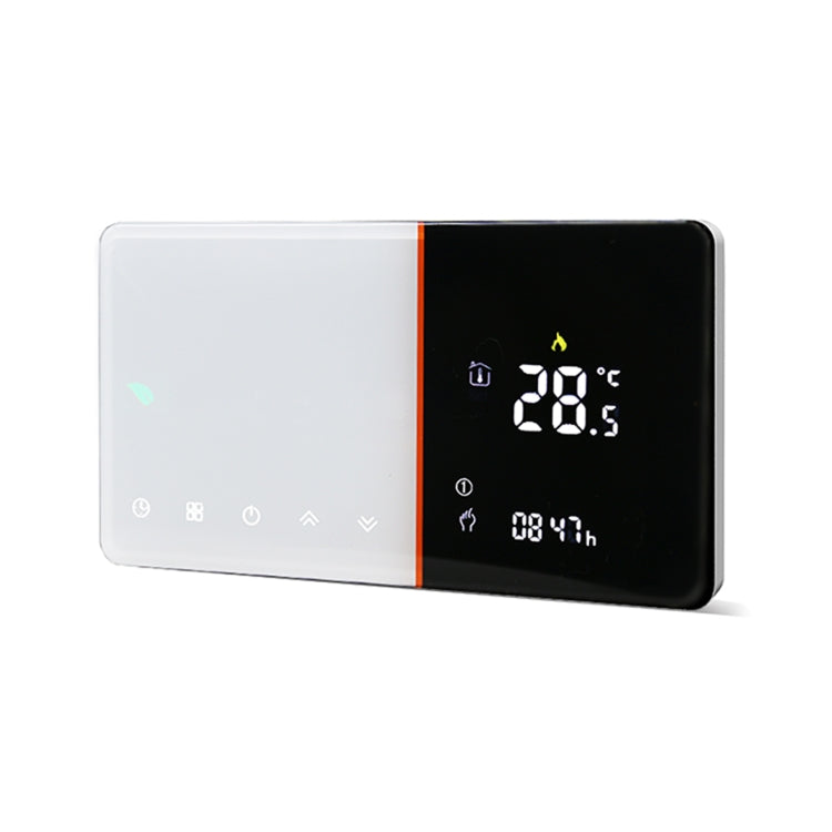 BHT-005-GCLW 220V AC 3A Smart Home Heating Thermostat for EU Box, Control Boiler Heating with Only Internal Sensor & WIFI Connection, BHT-005-GCLW