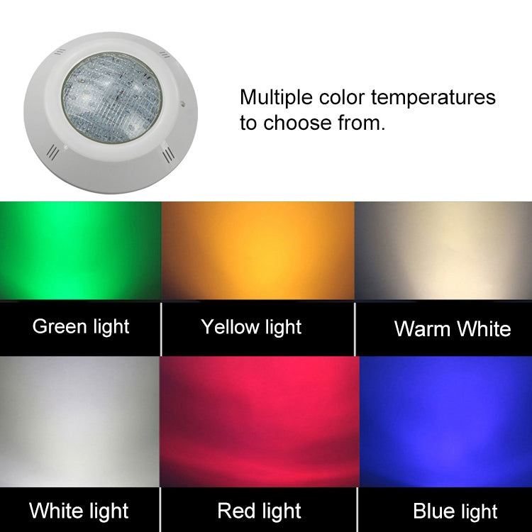 Swimming Pool ABS Wall Lamp LED Underwater Light, 15W, 18W, 24W