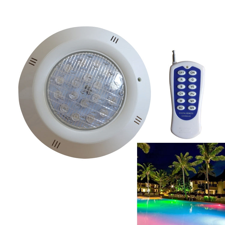 Swimming Pool ABS Wall Lamp LED Underwater Light, 15W, 18W, 24W