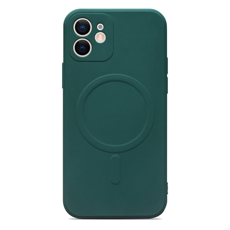 Liquid Silicone Full Coverage Magsafe Phone Case, For iPhone 12 mini, For iPhone 12, For iPhone 12 Pro