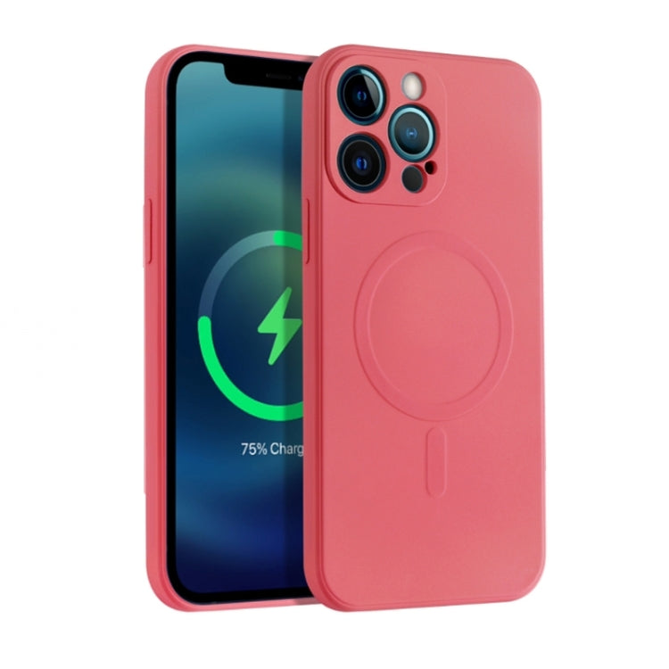 Liquid Silicone Full Coverage Magsafe Phone Case, For iPhone 12 mini, For iPhone 12, For iPhone 12 Pro
