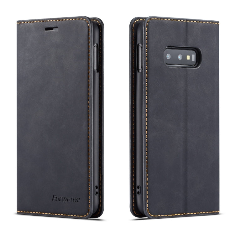 Forwenw Dream Series Oil Edge Strong Magnetism Horizontal Flip Leather Case with Holder & Card Slots & Wallet & Photo Frame, For Galaxy S9+, For Galaxy S10, For Galaxy S10+, For Galaxy S10e, For iPhone 6s / 6, For iPhone 6s Plus / 6 Plus