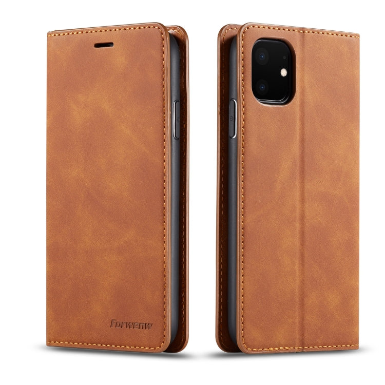 Forwenw Dream Series Oil Edge Strong Magnetism Horizontal Flip Leather Case with Holder & Card Slots & Wallet & Photo Frame, For iPhone SE 2022 / SE 2020 / 8 / 7, For iPhone 8 Plus / 7 Plus, For iPhone 11, For iPhone 11 Pro, For iPhone 11 Pro Max      ...