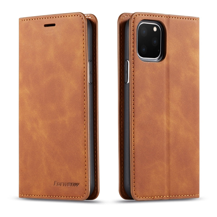 Forwenw Dream Series Oil Edge Strong Magnetism Horizontal Flip Leather Case with Holder & Card Slots & Wallet & Photo Frame, For iPhone SE 2022 / SE 2020 / 8 / 7, For iPhone 8 Plus / 7 Plus, For iPhone 11, For iPhone 11 Pro, For iPhone 11 Pro Max      ...