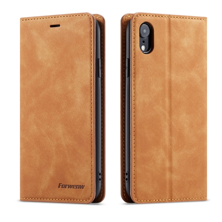 Forwenw Dream Series Oil Edge Strong Magnetism Horizontal Flip Leather Case with Holder & Card Slots & Wallet & Photo Frame, For iPhone SE 2022 / SE 2020 / 8 / 7, For iPhone 8 Plus / 7 Plus, For iPhone 11, For iPhone 11 Pro, For iPhone 11 Pro Max      ...