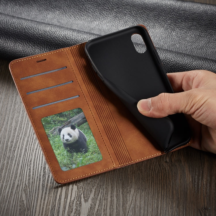 Forwenw Dream Series Oil Edge Strong Magnetism Horizontal Flip Leather Case with Holder & Card Slots & Wallet & Photo Frame, For iPhone XS Max, For iPhone XS / X, For Xiaomi Redmi Note 7, For Xiaomi Redmi Note 7 Pro, For Xiaomi Redmi Note 8 Pro        ...