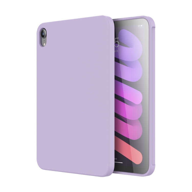 Mutural Silicone Microfiber Tablet Case, For iPad mini 2024 / mini 6, For iPad 10.2 2021 / 2020 / 2019, For iPad Air 11 2024 / Air 2022 /  Air 2020 10.9