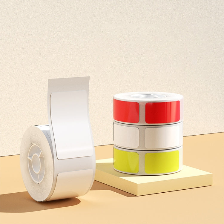 Thermal Printing Label Paper Stickers For NiiMbot D101 / D11, 14 x 25mm 240 Sheets White, 10 x 25mm 225 Sheets White