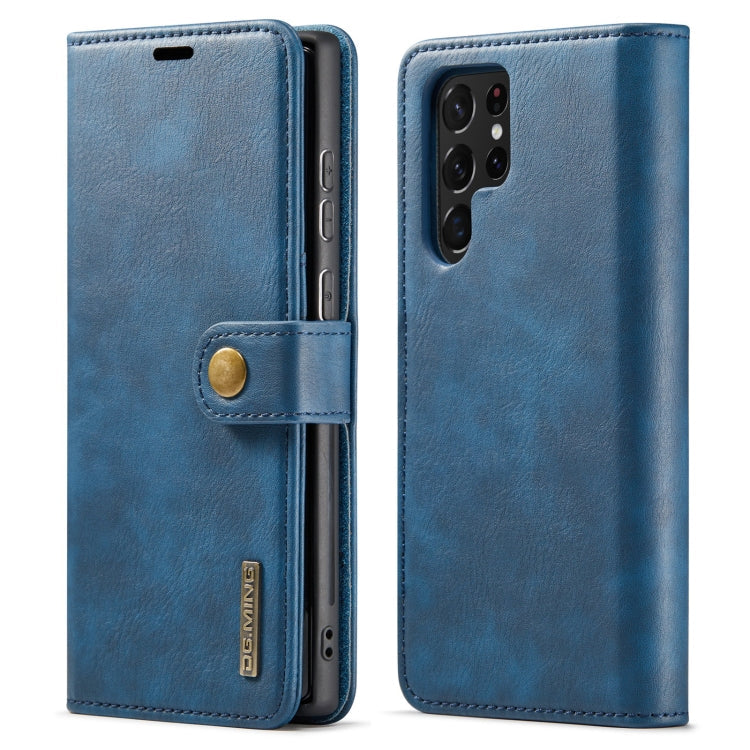 DG.MING Crazy Horse Texture Detachable Magnetic Leather Phone Case, For Samsung Galaxy S22 5G, For Samsung Galaxy S22+ 5G, For Samsung Galaxy S22 Ultra 5G, For Samsung Galaxy A13 5G