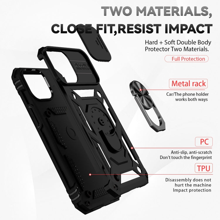 Sliding Camshield Holder Phone Case, For iPhone 12 / 12 Pro, For iPhone 12 Pro Max, For iPhone 11