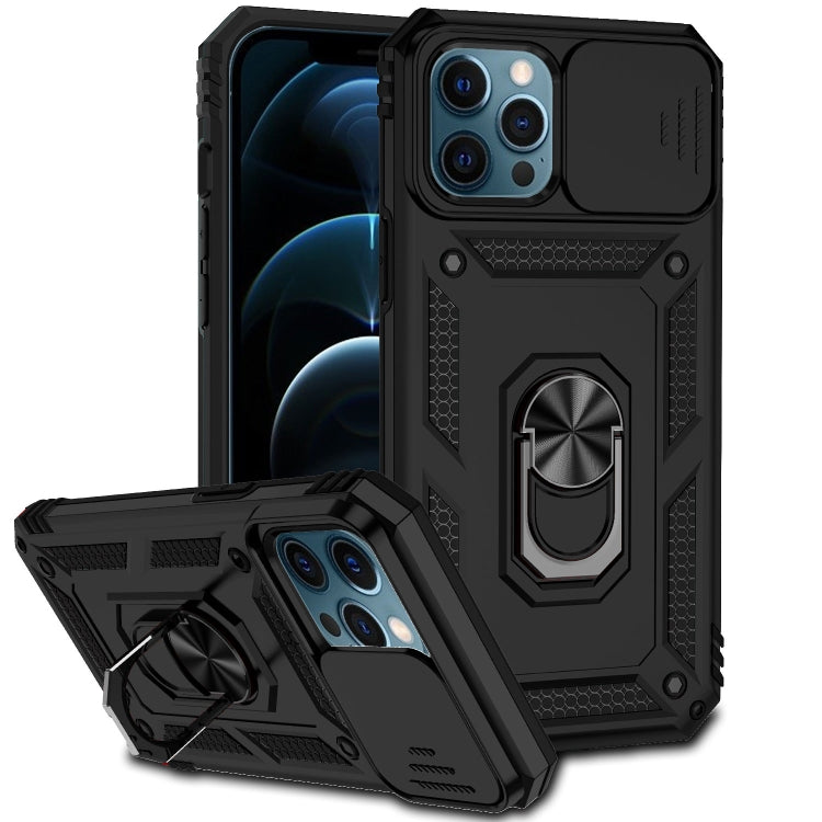 Sliding Camshield Holder Phone Case, For iPhone 12 / 12 Pro, For iPhone 12 Pro Max, For iPhone 11