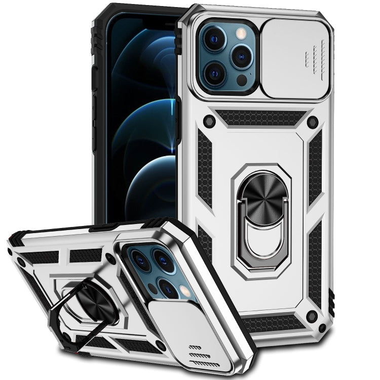 Sliding Camshield Holder Phone Case, For iPhone 12 / 12 Pro, For iPhone 12 Pro Max, For iPhone 11