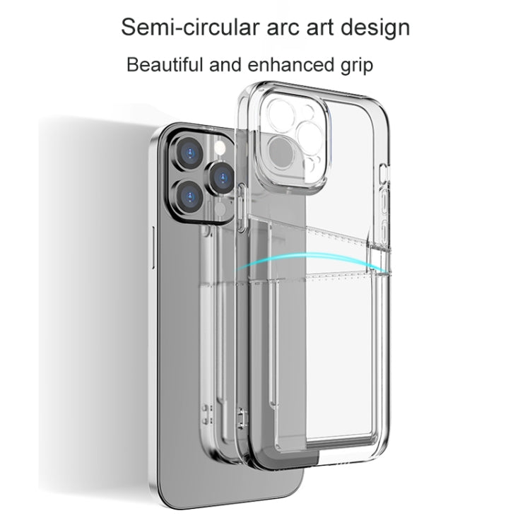 Dual Card TPU Phone Case, For iPhone 12 Pro Max