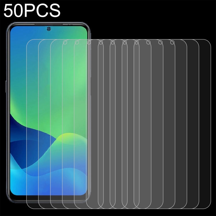 50 PCS 0.26mm 9H 2.5D Tempered Glass Film, For Ulefone Note 6P (50 PCS), For Tecno S12 (50 PCS), For Oukitel K5000(50 PCS), For Ulefone Note 13P (50 PCS), For Tecno S32 (50 PCS), For Cubot X19S (50 PCS), For Tecno S32LTE (50 PCS), For Cubot X50 (50 PCS...