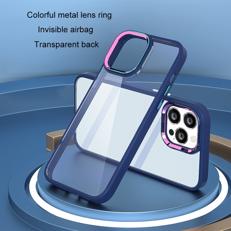 Colorful Metal Lens Ring Phone Case, For iPhone 13 Pro Max, For iPhone 12 mini, For iPhone 12 / 12 Pro