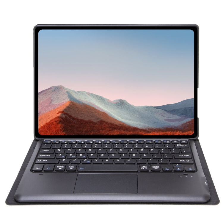 SF109-A Tree Texture Bluetooth Keyboard Leather Case with Touchpad, SF109-A