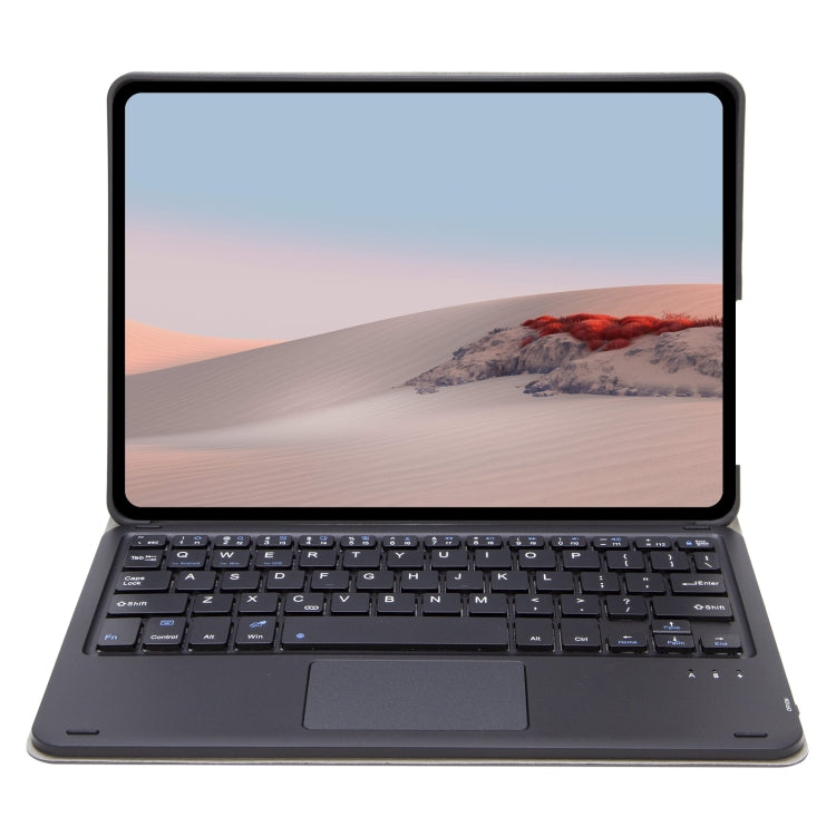 SFGO-A Tree Texture Bluetooth Keyboard Leather Case with Touchpad, SFGO-A