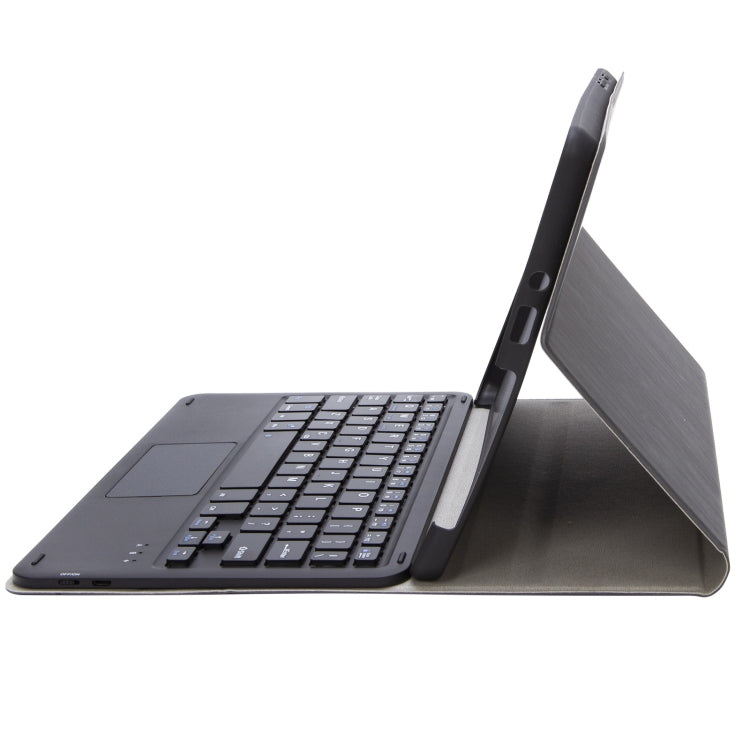 SFGO-A Tree Texture Bluetooth Keyboard Leather Case with Touchpad, SFGO-A