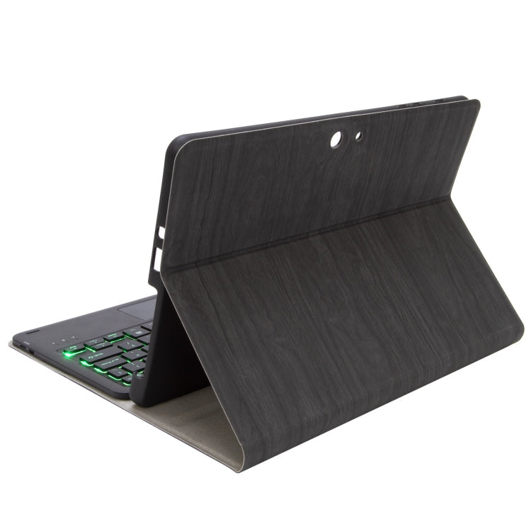 SFGO-AS Tree Texture Backlight Bluetooth Keyboard Leather Case with Touchpad, SFGO-AS