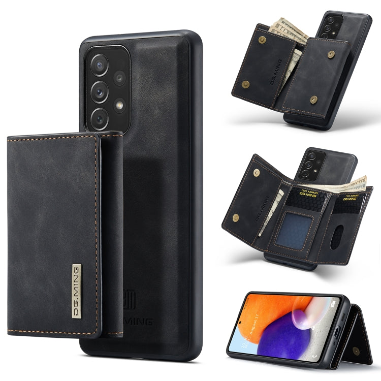 DG.MING M1 Series 3-Fold Multi Card Wallet + Magnetic Phone Case, For Samsung Galaxy A33 5G, For Samsung Galaxy A53 5G, For Samsung Galaxy A73 5G