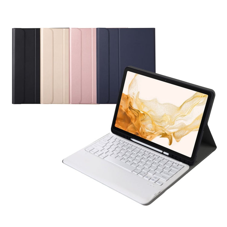 A800B Split Bluetooth Keyboard Leather Case with Holder & Pen Slot, A800B