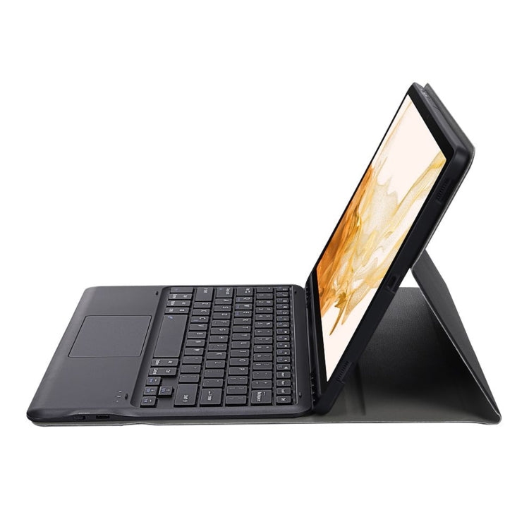 A800B-A Split Bluetooth Keyboard Leather Case with Holder & Pen Slot & Touchpad, A800B-A