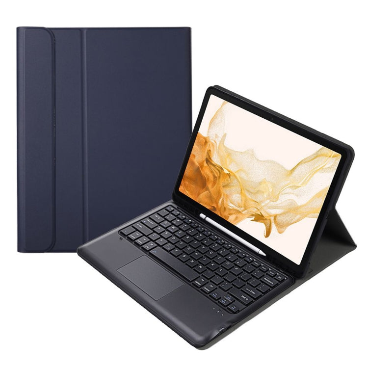 A800B-A Split Bluetooth Keyboard Leather Case with Holder & Pen Slot & Touchpad, A800B-A
