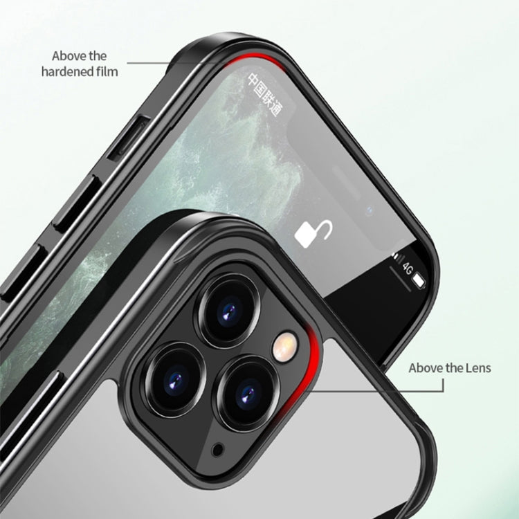 SULADA Metal Frame + Nano Glass + TPU Phone Case, For iPhone 13 Pro Max