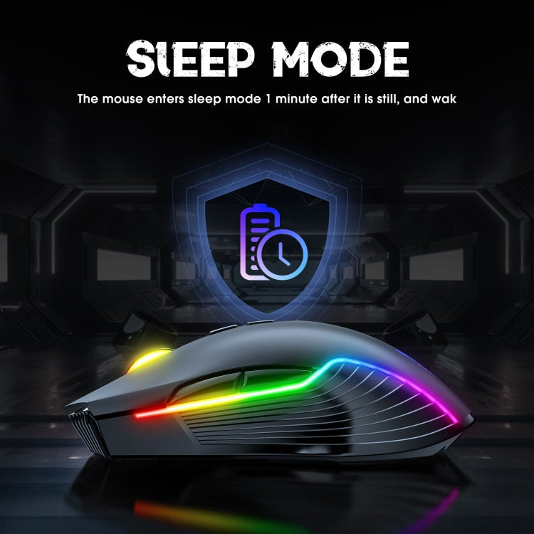 ONIKUMA CW905 2.4G RGB Lighting Wireless Mouse, CW905 Wireless Mouse (Grey White), CW905 Wireless Mouse(Black), CW905 Wireless Mouse(Pink)