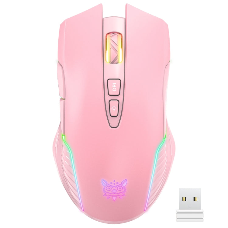 ONIKUMA CW905 2.4G RGB Lighting Wireless Mouse, CW905 Wireless Mouse (Grey White), CW905 Wireless Mouse(Black), CW905 Wireless Mouse(Pink)