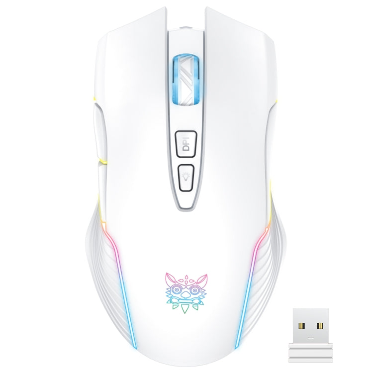 ONIKUMA CW905 2.4G RGB Lighting Wireless Mouse, CW905 Wireless Mouse (Grey White), CW905 Wireless Mouse(Black), CW905 Wireless Mouse(Pink)