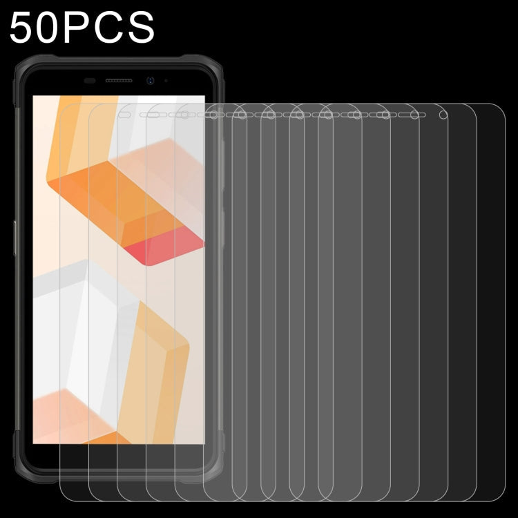 50 PCS 0.26mm 9H 2.5D Tempered Glass Film, For Meizu Meilan 10 (50 PCS), For Umidigi A13 / A13S(50 PCS), For Ulefone Armor X10 Pro(50 PCS), For Ulefone Note 10P(50 PCS), For Ulefone Power Armor 14 Pro(50 PCS), For Cubot P50(50 PCS)