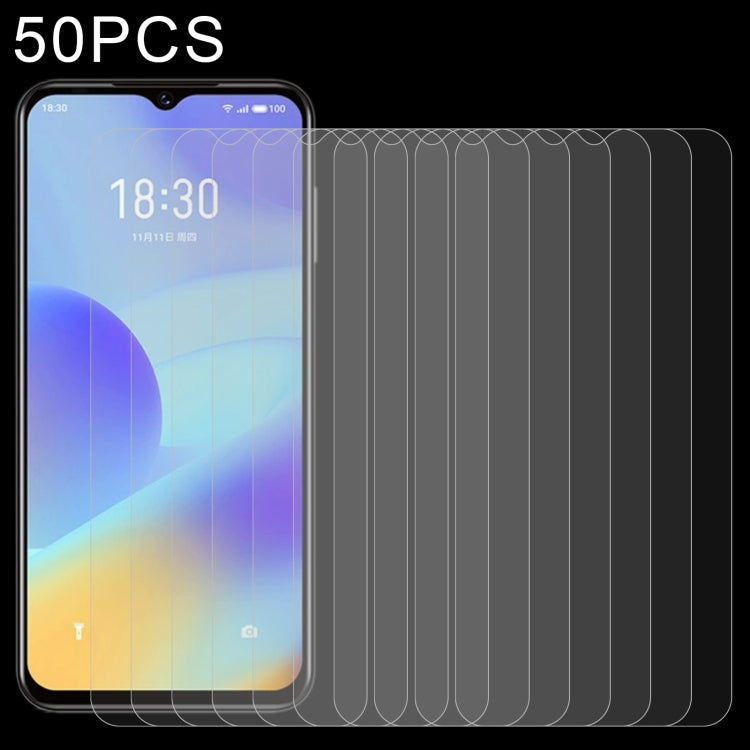 50 PCS 0.26mm 9H 2.5D Tempered Glass Film, For Meizu Meilan 10 (50 PCS), For Umidigi A13 / A13S(50 PCS), For Ulefone Armor X10 Pro(50 PCS), For Ulefone Note 10P(50 PCS), For Ulefone Power Armor 14 Pro(50 PCS), For Cubot P50(50 PCS)