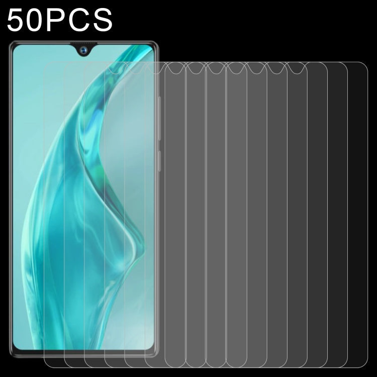 50 PCS 0.26mm 9H 2.5D Tempered Glass Film, For Meizu Meilan 10 (50 PCS), For Umidigi A13 / A13S(50 PCS), For Ulefone Armor X10 Pro(50 PCS), For Ulefone Note 10P(50 PCS), For Ulefone Power Armor 14 Pro(50 PCS), For Cubot P50(50 PCS)