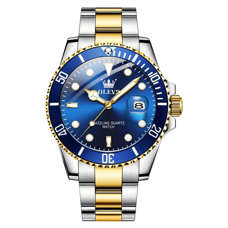OLEVS 5885 Men Fashion Waterproof Luminous Quartz Watch, EDA00268001C, EDA00268001D, EDA00268001E, EDA00268001A, EDA00268001B