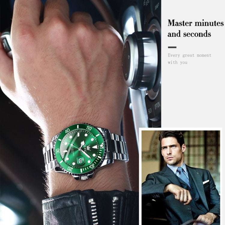 OLEVS 5885 Men Fashion Waterproof Luminous Quartz Watch, EDA00268001C, EDA00268001D, EDA00268001E, EDA00268001A, EDA00268001B