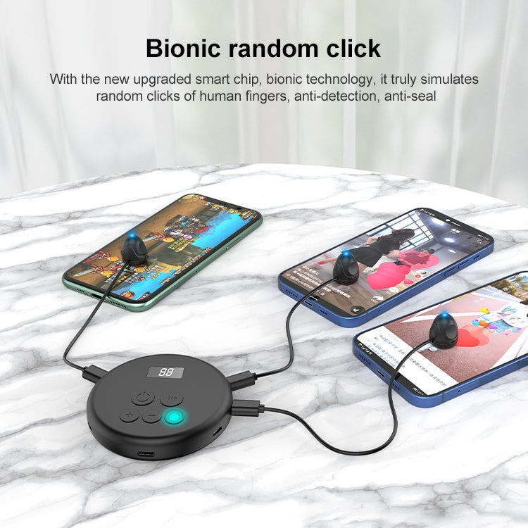 G30 Universal Digital Display Like Device Mobile Phone Automatic Screen Clicker, G30 One Machine with Two Head, G30 G30 One Machine with Three Head, G30 One Machine with Four Head, One Machine with Six Head, G30 One Machine with Five Head              ...